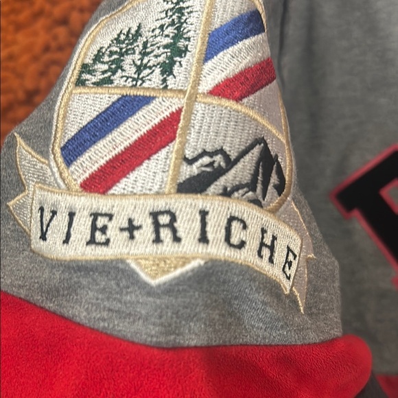 Gray and Black Short Sleeve Tees Cotton Casual - Picture 4 of 6